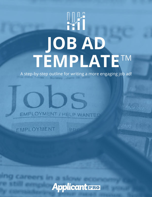 Job Ad Template Cover