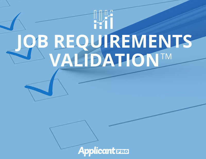 a job for meaning validation